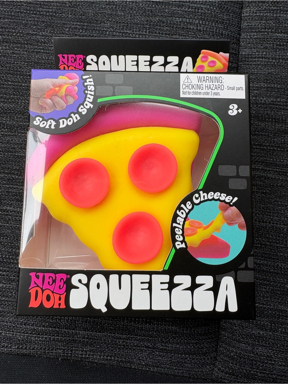 VIRAL NEE DOH sensory stress relief Pizza Squishy Toy